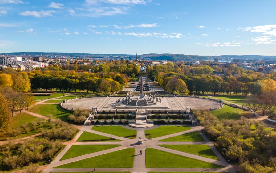 vigelandsparken i Frogner